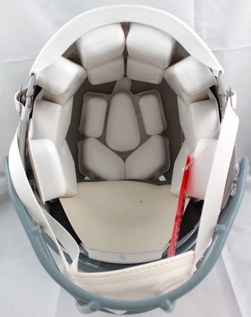 Richard Seymour Signed Raiders Full-Size Authentic On-Field Speed Helmet Inscribed "HOF 22" (Beckett) at PristineAuction.com Richard Seymour Signed Raiders Full-Size Authentic On-Field Speed Helmet Inscribed "HOF 22" (Beckett) at PristineAuction.com