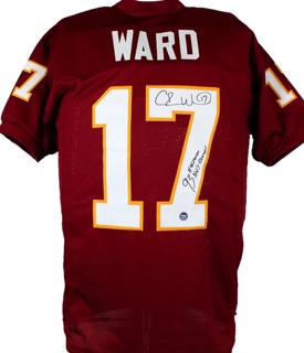 Charlie Ward Signed Jersey Inscribed "93 Heisman" & "Nat'l Champs" (Prova) at PristineAuction.com Charlie Ward Signed Jersey Inscribed "93 Heisman" & "Nat'l Champs" (Prova) at PristineAuction.com