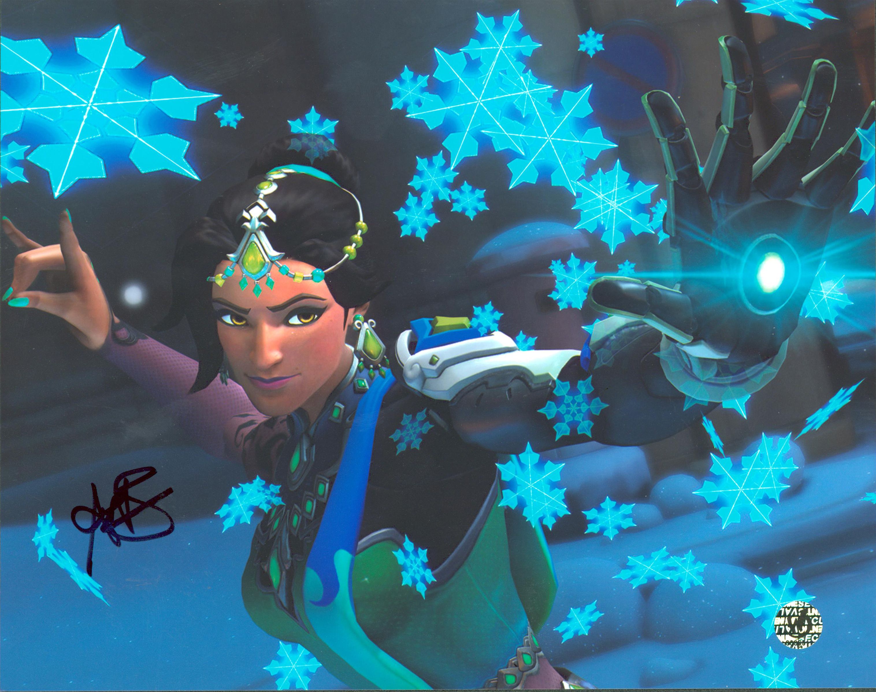 Anjali Bhimani Signed "Overwatch" 8x10 Photo (Wizard World) at PristineAuction.com Anjali Bhimani Signed "Overwatch" 8x10 Photo (Wizard World) at PristineAuction.com