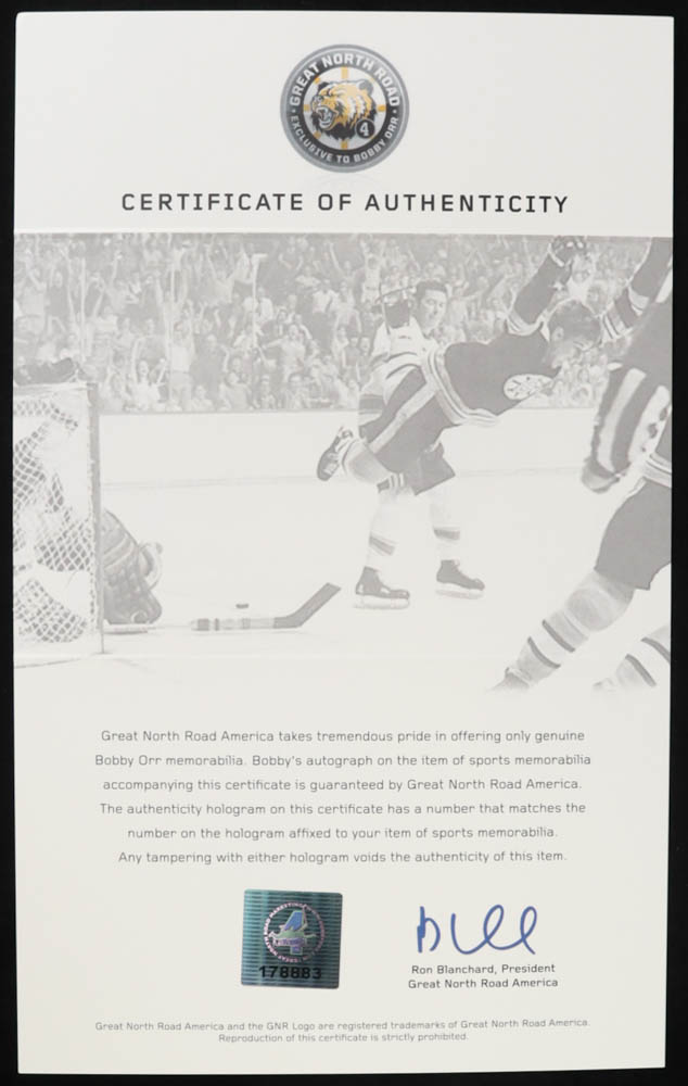Bobby Orr Signed Bruins 11x14 Photo (Orr) at PristineAuction.com Bobby Orr Signed Bruins 11x14 Photo (Orr) at PristineAuction.com