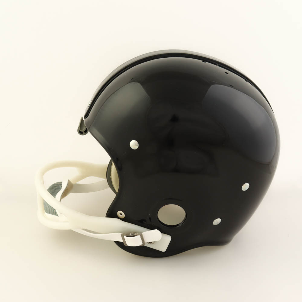 Tom Flores Signed Full-Size Throwback Suspension Helmet Inscribed "HOF 2021" (Beckett) at PristineAuction.com Tom Flores Signed Full-Size Throwback Suspension Helmet Inscribed "HOF 2021" (Beckett) at PristineAuction.com