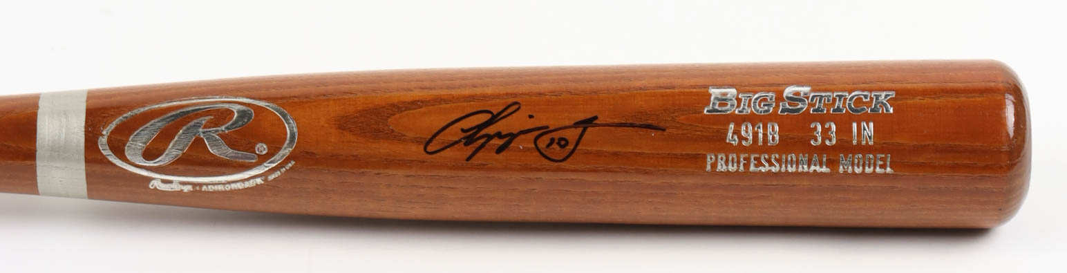 Chipper Jones Signed Rawlings Big Stick Pro Model Baseball Bat (Beckett) at PristineAuction.com Chipper Jones Signed Rawlings Big Stick Pro Model Baseball Bat (Beckett) at PristineAuction.com