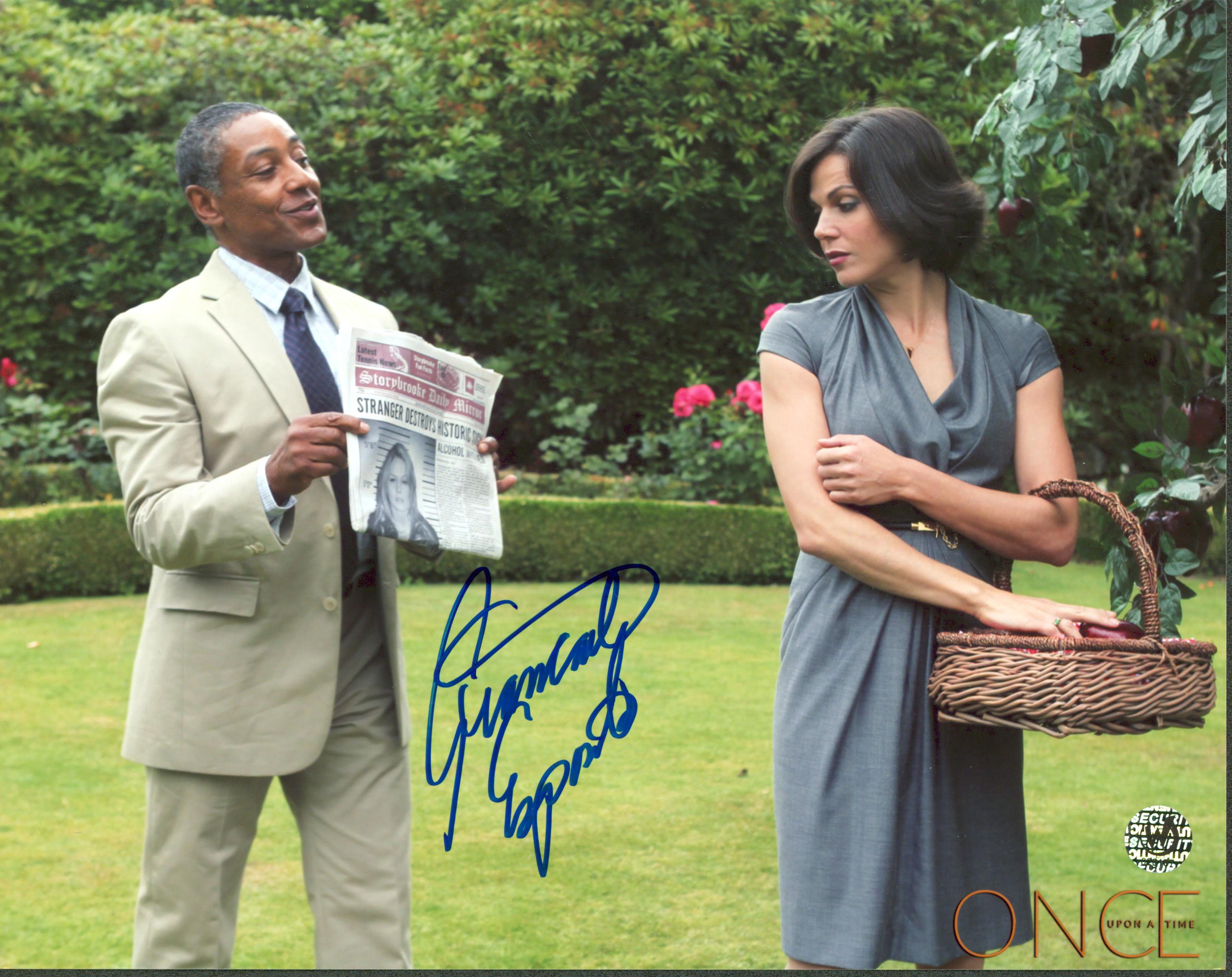 Giancarlo Esposito Signed "Once Upon A Time" 8x10 Photo (Wizard World) at PristineAuction.com Giancarlo Esposito Signed "Once Upon A Time" 8x10 Photo (Wizard World) at PristineAuction.com