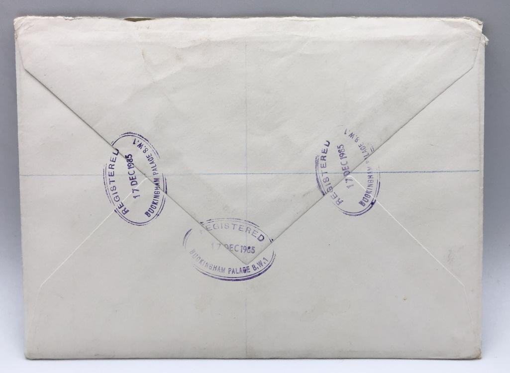 Princess Diana Spencer & Prince Charles Signed Buckingham Palace Christmas Card Inscribed "From" with Original Envelope (Beckett) at PristineAuction.com Princess Diana Spencer & Prince Charles Signed Buckingham Palace Christmas Card Inscribed "From" with Original Envelope (Beckett) at PristineAuction.com