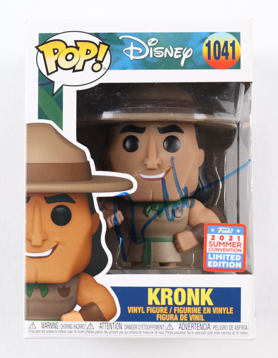 Patrick Warburton Signed "Disney" #1041 Kronk Funko Pop! Vinyl Figure (Beckett) at PristineAuction.com Patrick Warburton Signed "Disney" #1041 Kronk Funko Pop! Vinyl Figure (Beckett) at PristineAuction.com