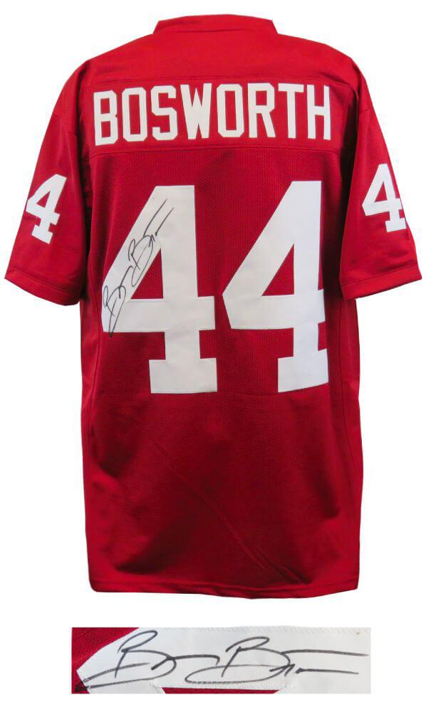 Brian Bosworth Signed Jersey (Schwartz) at PristineAuction.com Brian Bosworth Signed Jersey (Schwartz) at PristineAuction.com