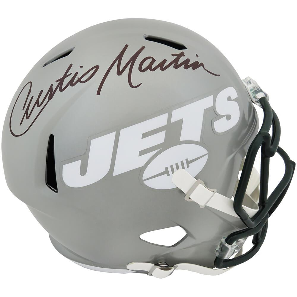 Curtis Martin Signed Jets FullSize Flash Eclipse Alternate Speed