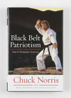 Chuck Norris Signed "Black Belt Patriotism" Hardcover Book With Extensive Inscription (Beckett) at PristineAuction.com