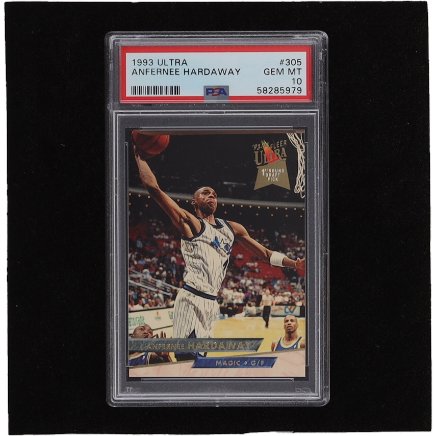 Anfernee Hardaway 1993-94 Ultra #305 RC (PSA 10) at PristineAuction.com Anfernee Hardaway 1993-94 Ultra #305 RC (PSA 10) at PristineAuction.com