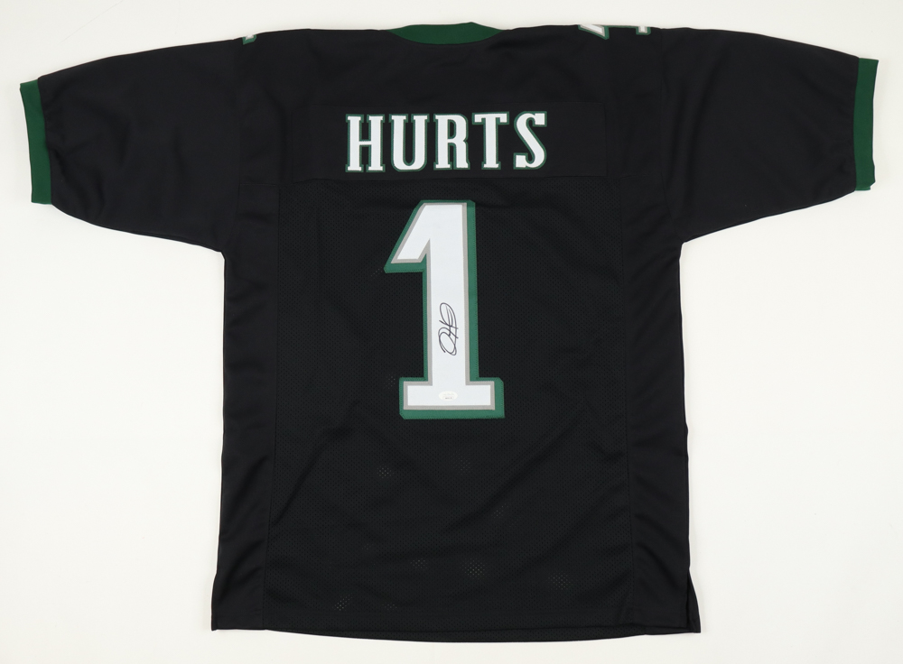 Jalen Hurts Signed Jersey (JSA) at PristineAuction.com Jalen Hurts Signed Jersey (JSA) at PristineAuction.com