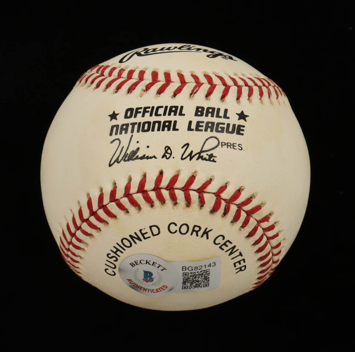 Duke Snider Signed ONL Baseball Inscribed "The Duke of Flatbush" (Beckett) at PristineAuction.com Duke Snider Signed ONL Baseball Inscribed "The Duke of Flatbush" (Beckett) at PristineAuction.com