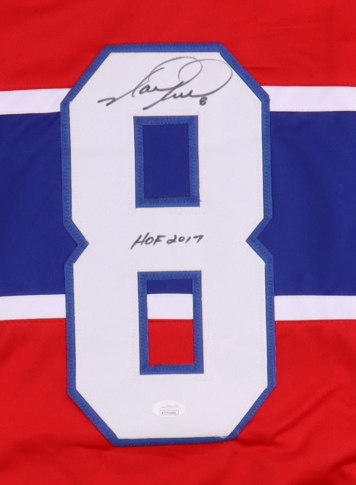 Mark Recchi Signed Jersey Inscribed "HOF 2017" (JSA) at PristineAuction.com Mark Recchi Signed Jersey Inscribed "HOF 2017" (JSA) at PristineAuction.com