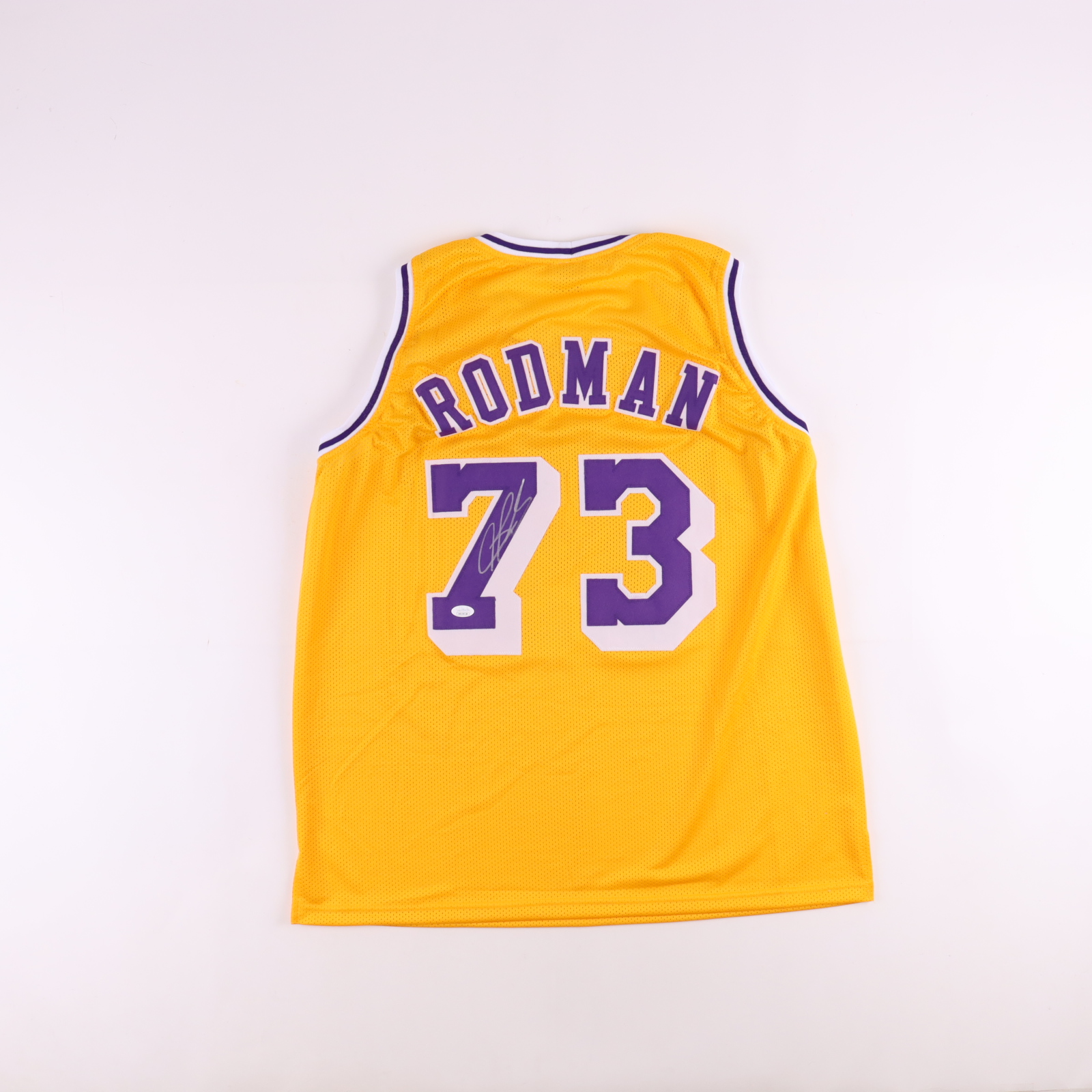 Dennis Rodman Signed Jersey (JSA) at PristineAuction.com Dennis Rodman Signed Jersey (JSA) at PristineAuction.com