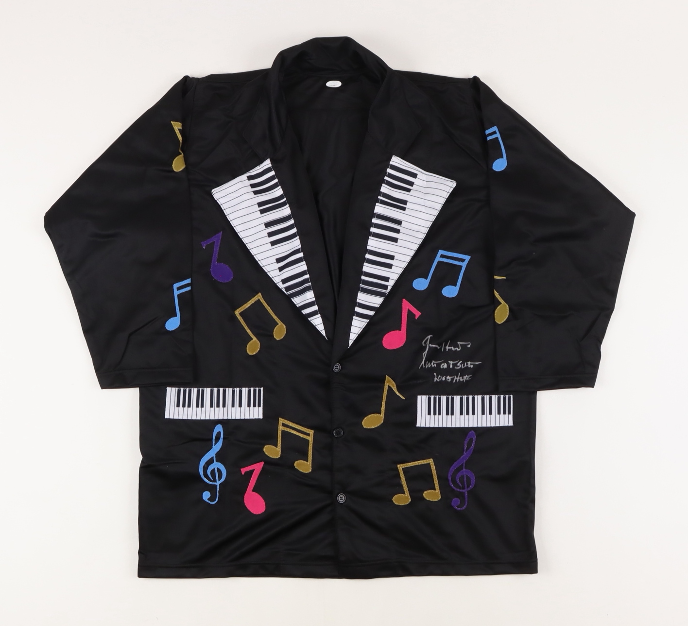 Jimmy Hart Signed Jacket Inscribed "Mouth of the South" & "2005 HOF" (JSA) at PristineAuction.com Jimmy Hart Signed Jacket Inscribed "Mouth of the South" & "2005 HOF" (JSA) at PristineAuction.com