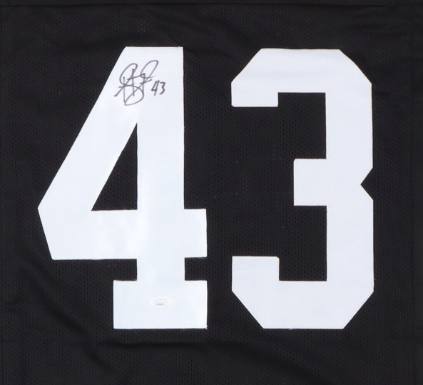 Troy Polamalu Signed Jersey (JSA) at PristineAuction.com Troy Polamalu Signed Jersey (JSA) at PristineAuction.com