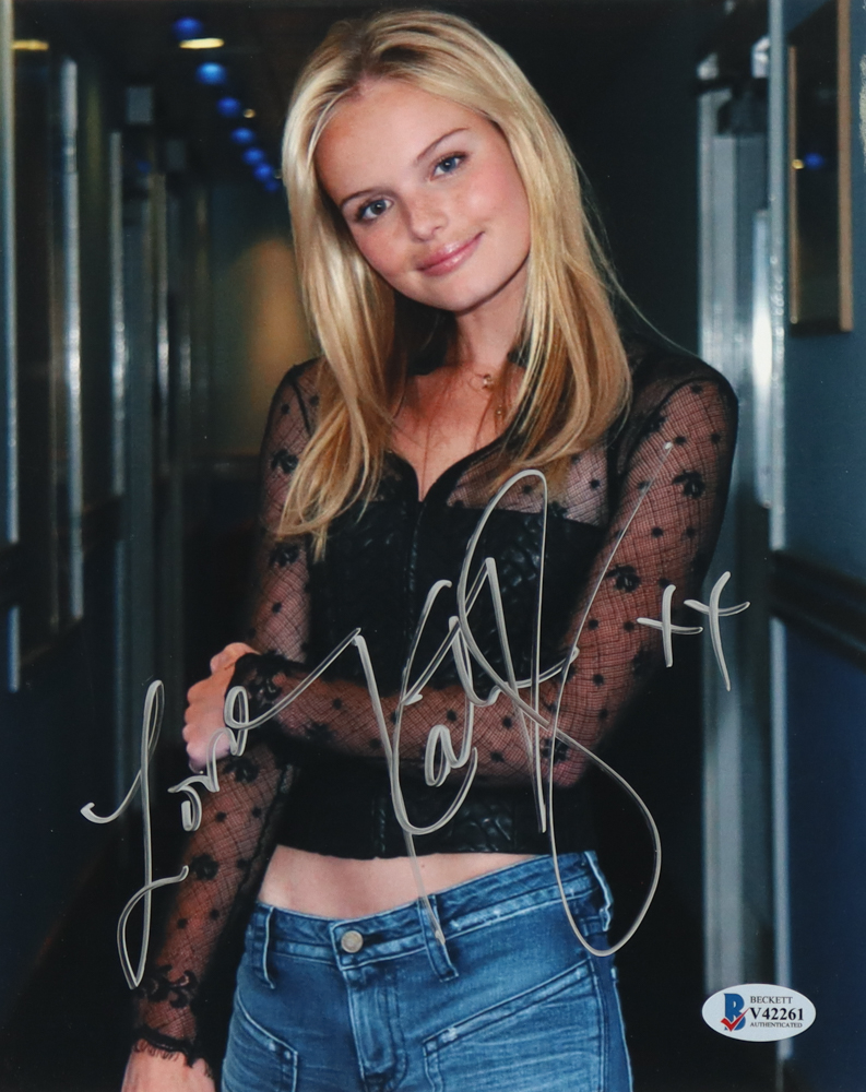 Kate Bosworth Signed 8x10 Photo Inscribed "Love" (Beckett) | Pristine ...