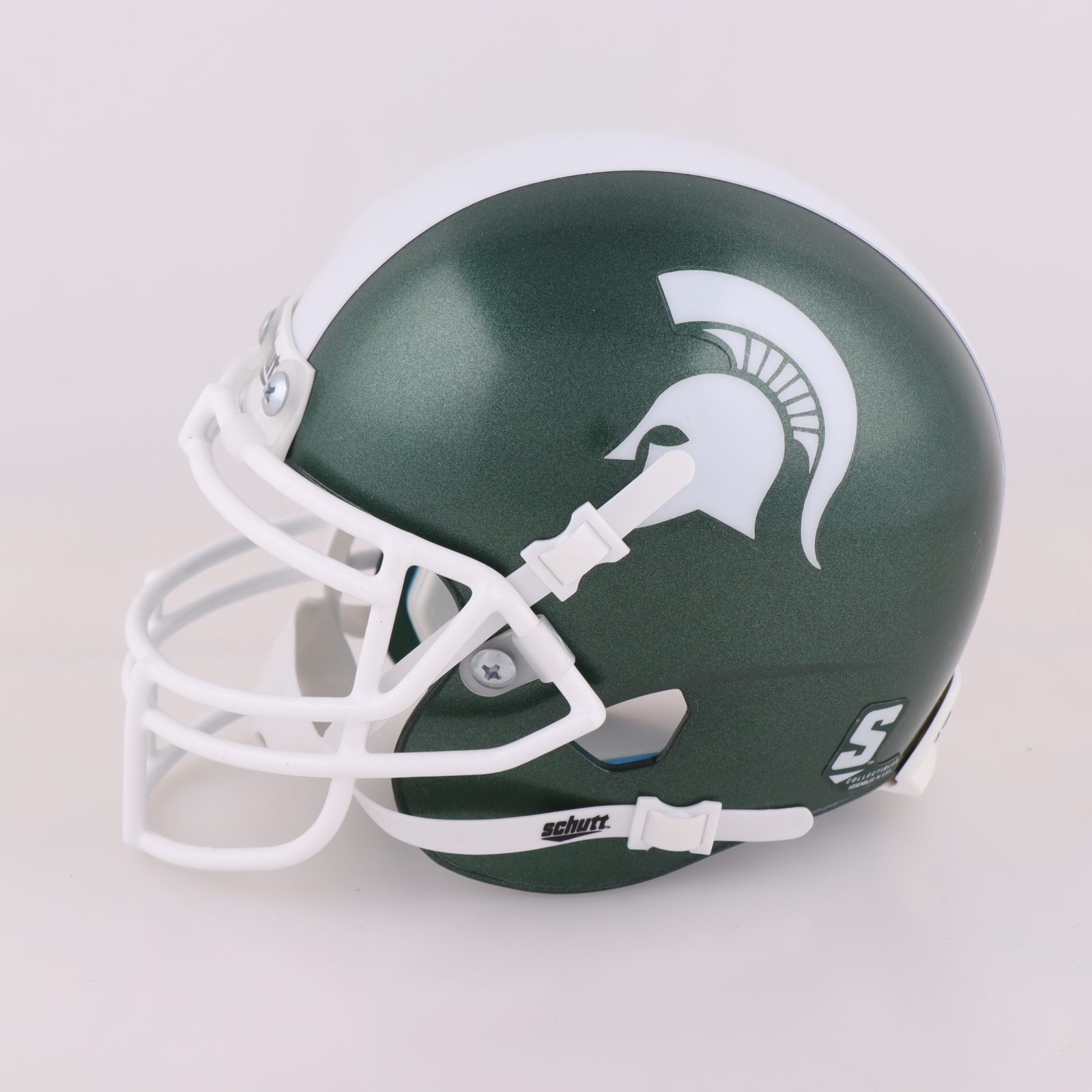 Kenneth Walker III Signed Michigan State Spartans Mini Helmet (Beckett) at PristineAuction.com Kenneth Walker III Signed Michigan State Spartans Mini Helmet (Beckett) at PristineAuction.com