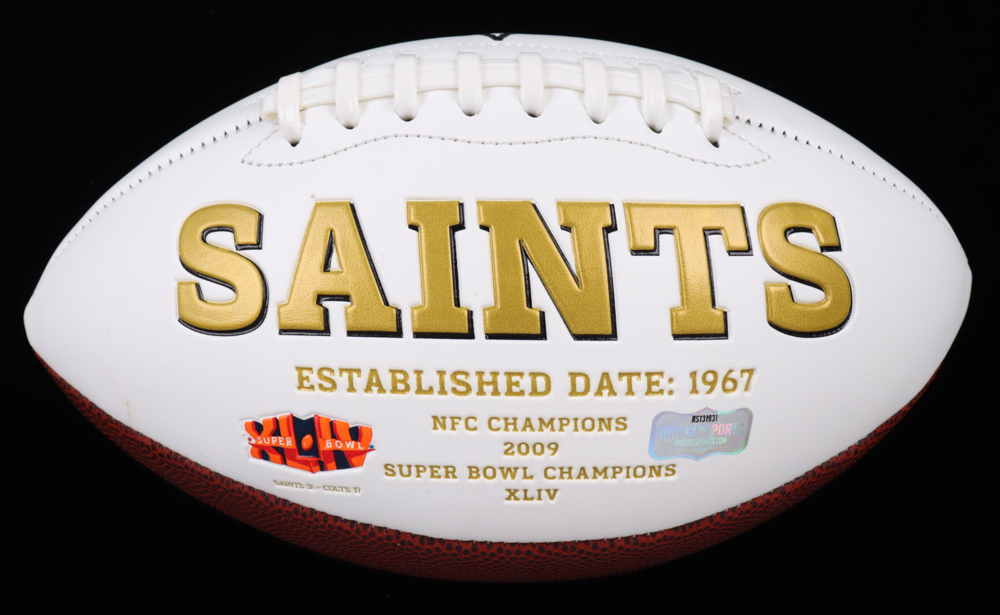 Ricky Williams Signed Saints Logo Football Inscribed "4:20" (Radtke) at PristineAuction.com Ricky Williams Signed Saints Logo Football Inscribed "4:20" (Radtke) at PristineAuction.com