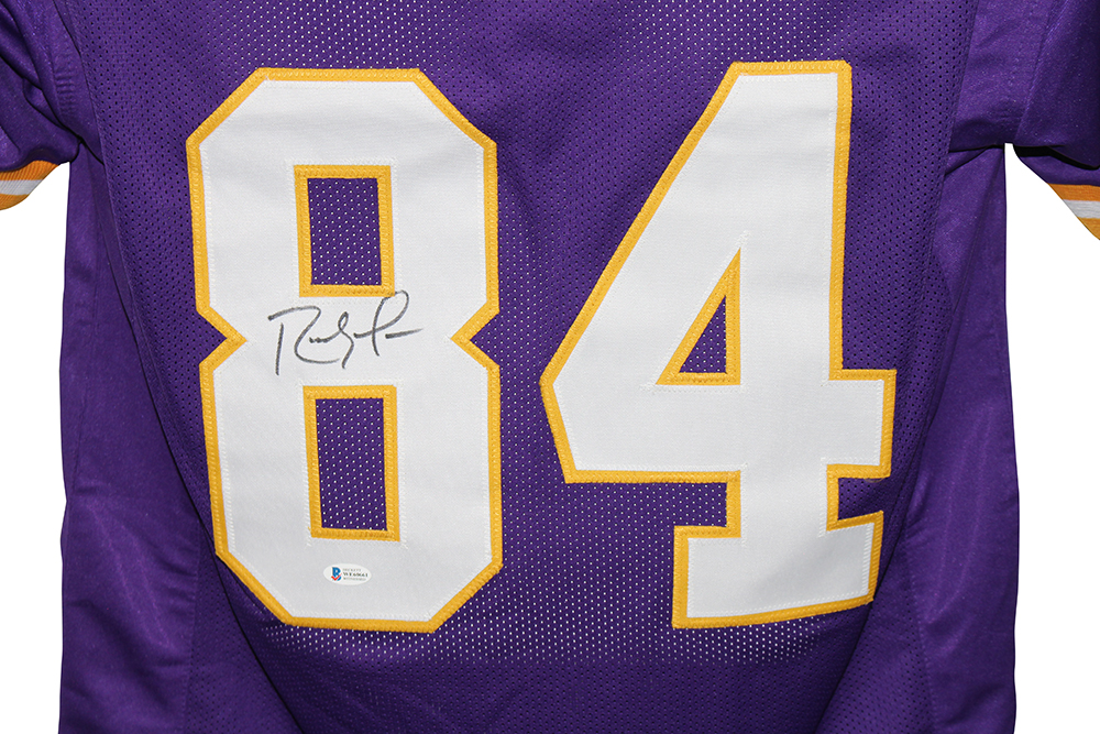 Randy Moss Signed Jersey (Beckett) at PristineAuction.com Randy Moss Signed Jersey (Beckett) at PristineAuction.com