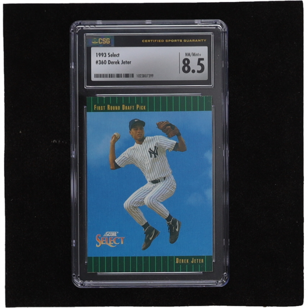 Derek Jeter 1993 Select #360 RC (CSG 8.5) | Pristine Auction