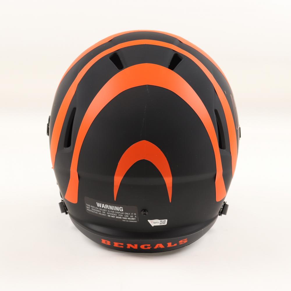 Joe Burrow Signed Bengals Full-Size Eclipse Alternate Speed Helmet (Fanatics) at PristineAuction.com Joe Burrow Signed Bengals Full-Size Eclipse Alternate Speed Helmet (Fanatics) at PristineAuction.com