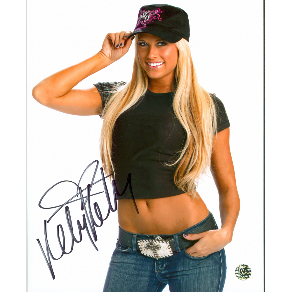 Kelly Kelly Signed WWE 8x10 Photo (Wizard World) Pristine Auction