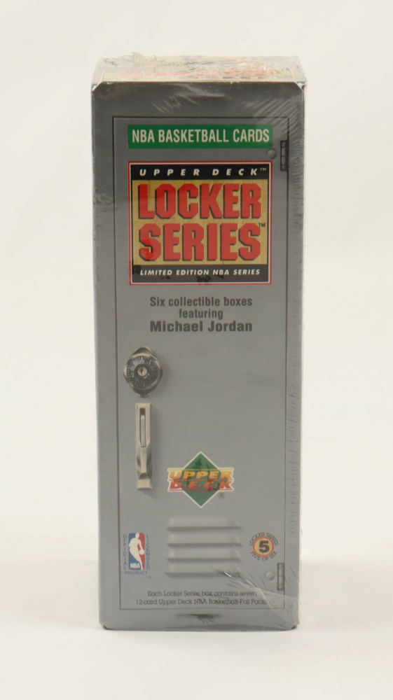 1991 Upper Deck NBA Michael Jordan Locker Series 5 Box with (7) Packs Pristine Auction