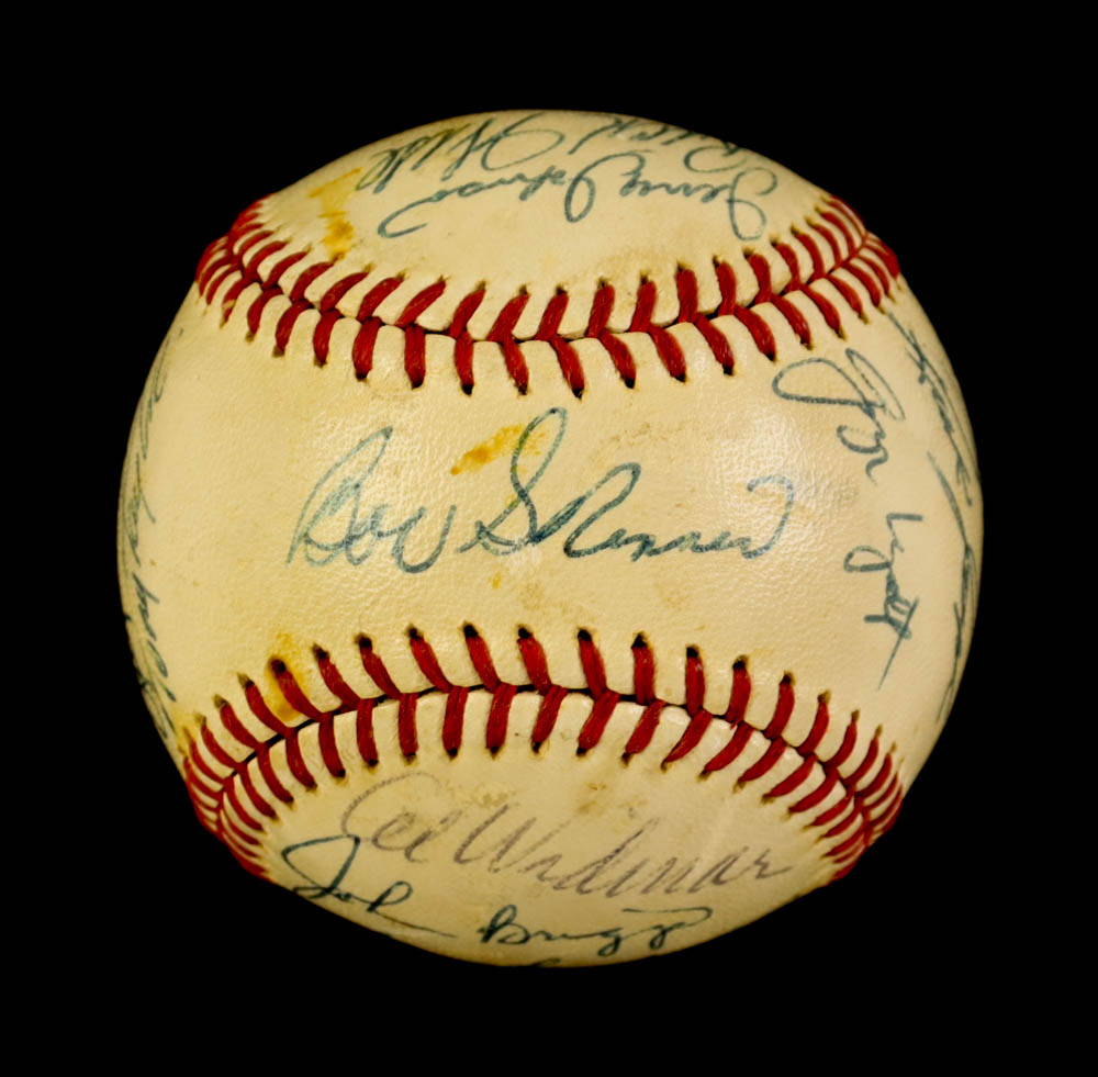 1968 Phillies ONL Baseball Singed By (20) with Dick Allen, Rick Wise, Mike Ryan, Bob Skinner with Display Case (PSA) at PristineAuction.com 1968 Phillies ONL Baseball Singed By (20) with Dick Allen, Rick Wise, Mike Ryan, Bob Skinner with Display Case (PSA) at PristineAuction.com