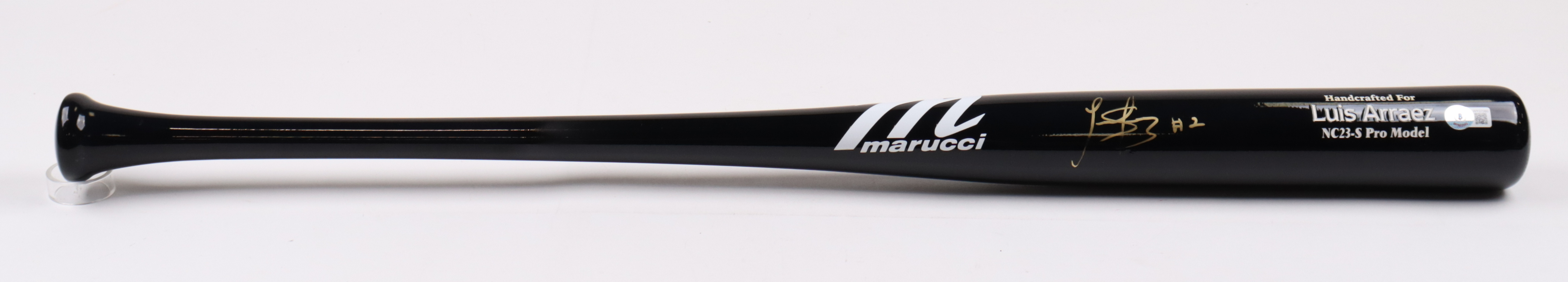 Luis Arraez Signed Marucci Player Model Baseball Bat (Beckett) at PristineAuction.com Luis Arraez Signed Marucci Player Model Baseball Bat (Beckett) at PristineAuction.com