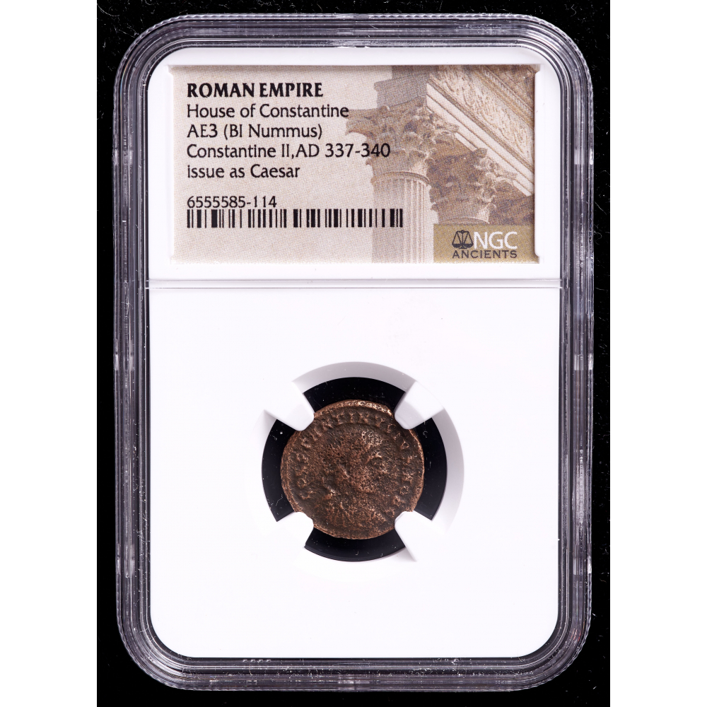 ローマコイン】 紀元後337～340年 ローマ帝国コイン Constantine