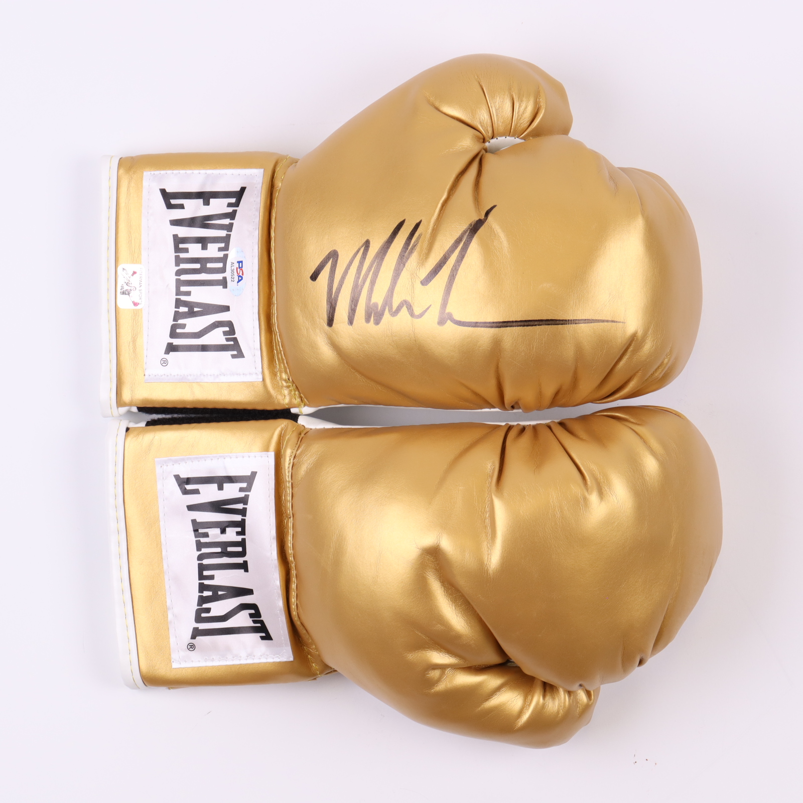 BEDWIN × EVERLAST BOXING GLOVE TYSON AJ Sports | Mike Tyson Autographed Red Everlast Boxing Glove