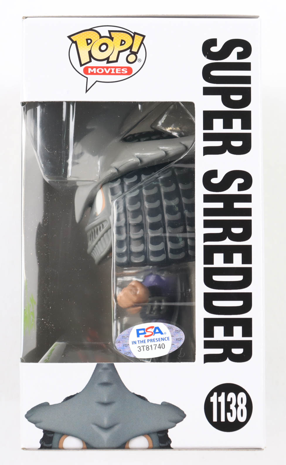 Kevin Nash Signed "Teenage Mutant Ninja Turtles" #1138 Super Shredder Funko Pop! Vinyl Figure (PSA) at PristineAuction.com Kevin Nash Signed "Teenage Mutant Ninja Turtles" #1138 Super Shredder Funko Pop! Vinyl Figure (PSA) at PristineAuction.com