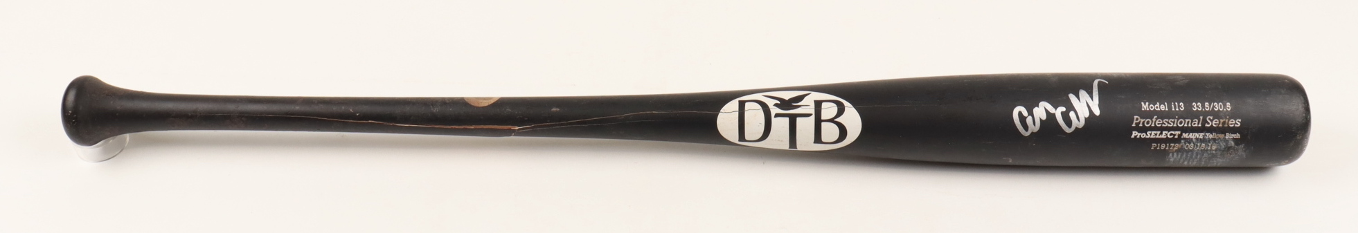 Cam Collier Signed DTB Baseball Bat (JSA) at PristineAuction.com Cam Collier Signed DTB Baseball Bat (JSA) at PristineAuction.com