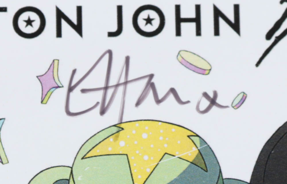 Elton John Signed "Cold Heart PNAU Remix" Custom Framed CD Disc Cover Display (JSA) at PristineAuction.com Elton John Signed "Cold Heart PNAU Remix" Custom Framed CD Disc Cover Display (JSA) at PristineAuction.com