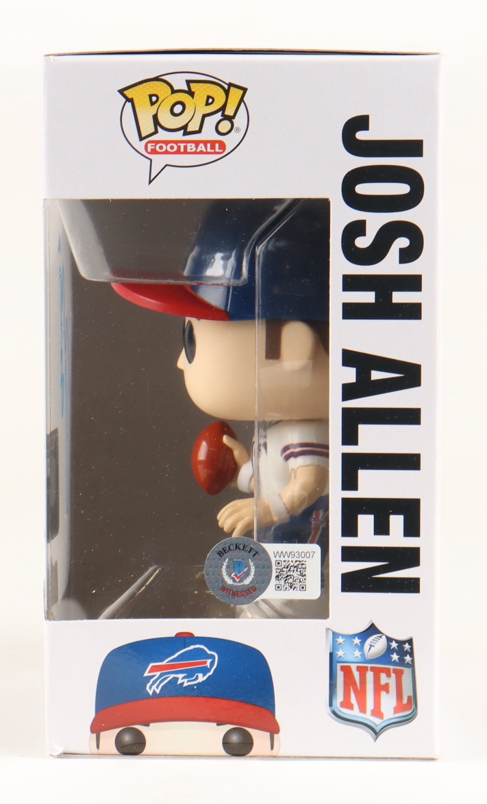Josh Allen Signed Bills #109 Funko Pop! Vinyl Figure (Beckett) at PristineAuction.com Josh Allen Signed Bills #109 Funko Pop! Vinyl Figure (Beckett) at PristineAuction.com