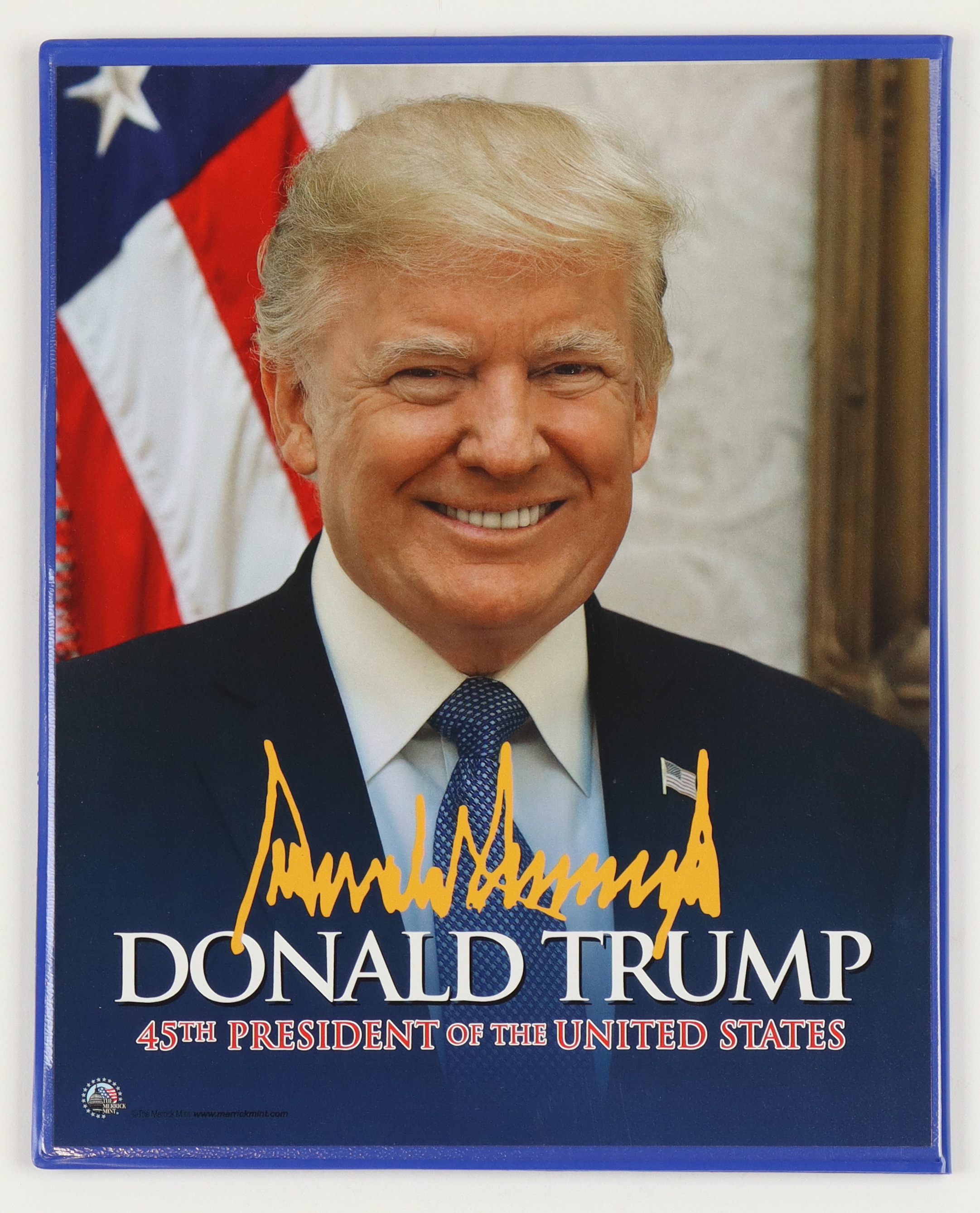 Donald Trump Genuine Legal Tender Colorized U.S. $2.00 Two Dollar Bill Commemorative Edition Bank Note with Folder at PristineAuction.com Donald Trump Genuine Legal Tender Colorized U.S. $2.00 Two Dollar Bill Commemorative Edition Bank Note with Folder at PristineAuction.com