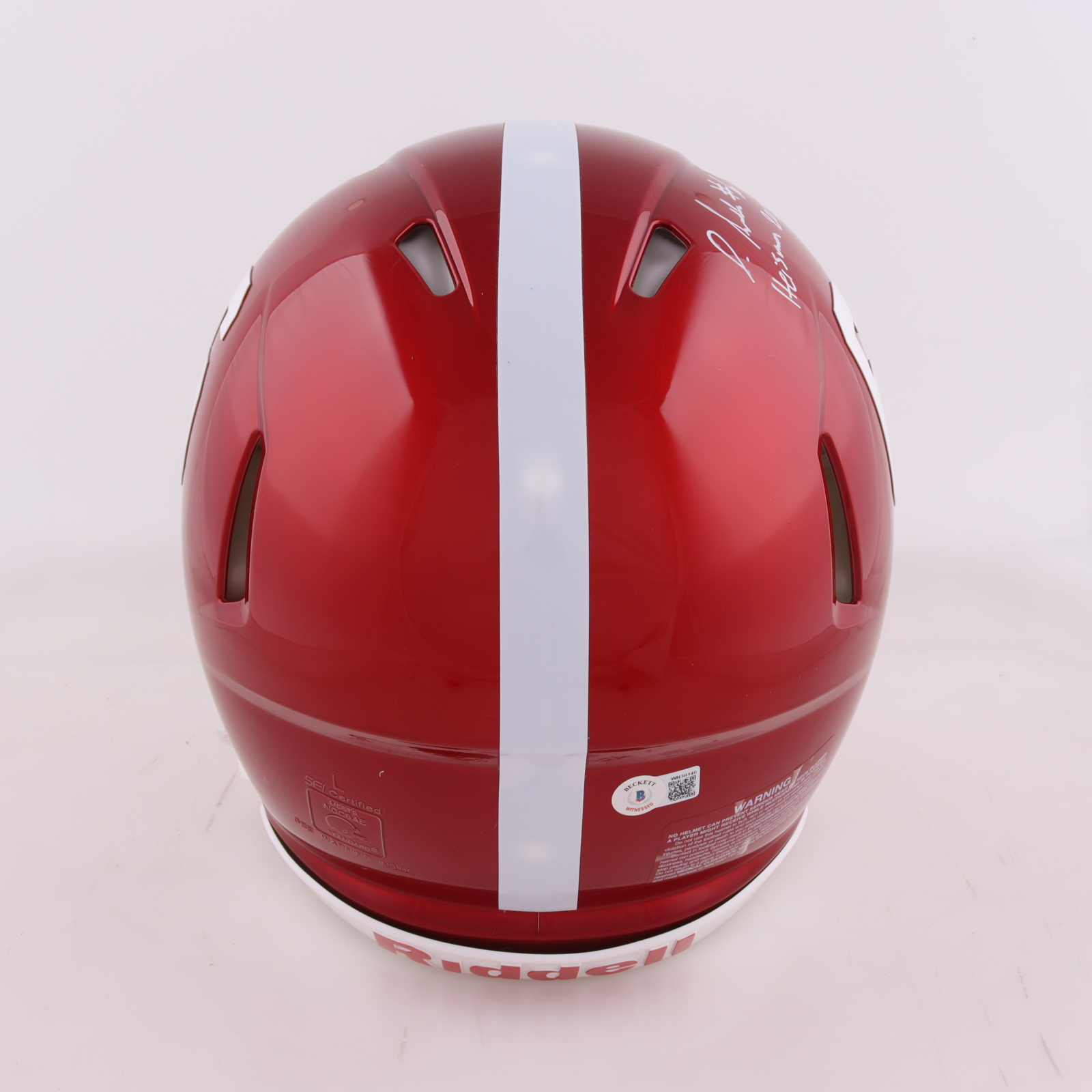 DeVonta Smith Signed Alabama Crimson Tide Full-Size Authentic On-Field Speed Helmet Inscribed "Heisman 2020" (Beckett) at PristineAuction.com DeVonta Smith Signed Alabama Crimson Tide Full-Size Authentic On-Field Speed Helmet Inscribed "Heisman 2020" (Beckett) at PristineAuction.com