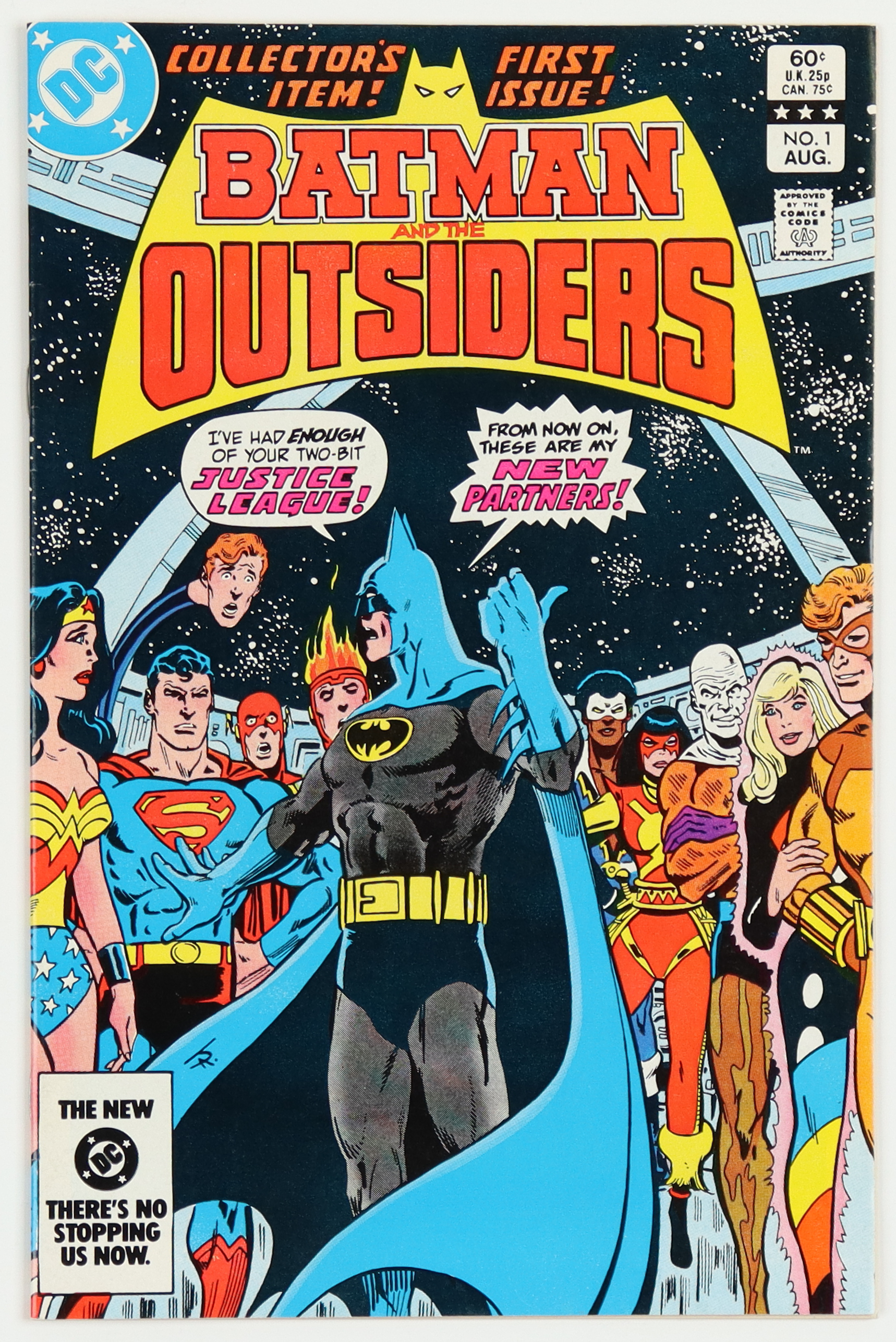 1983 "Batman And The Outsiders" Issue #1 DC Comic Book | Pristine Auction