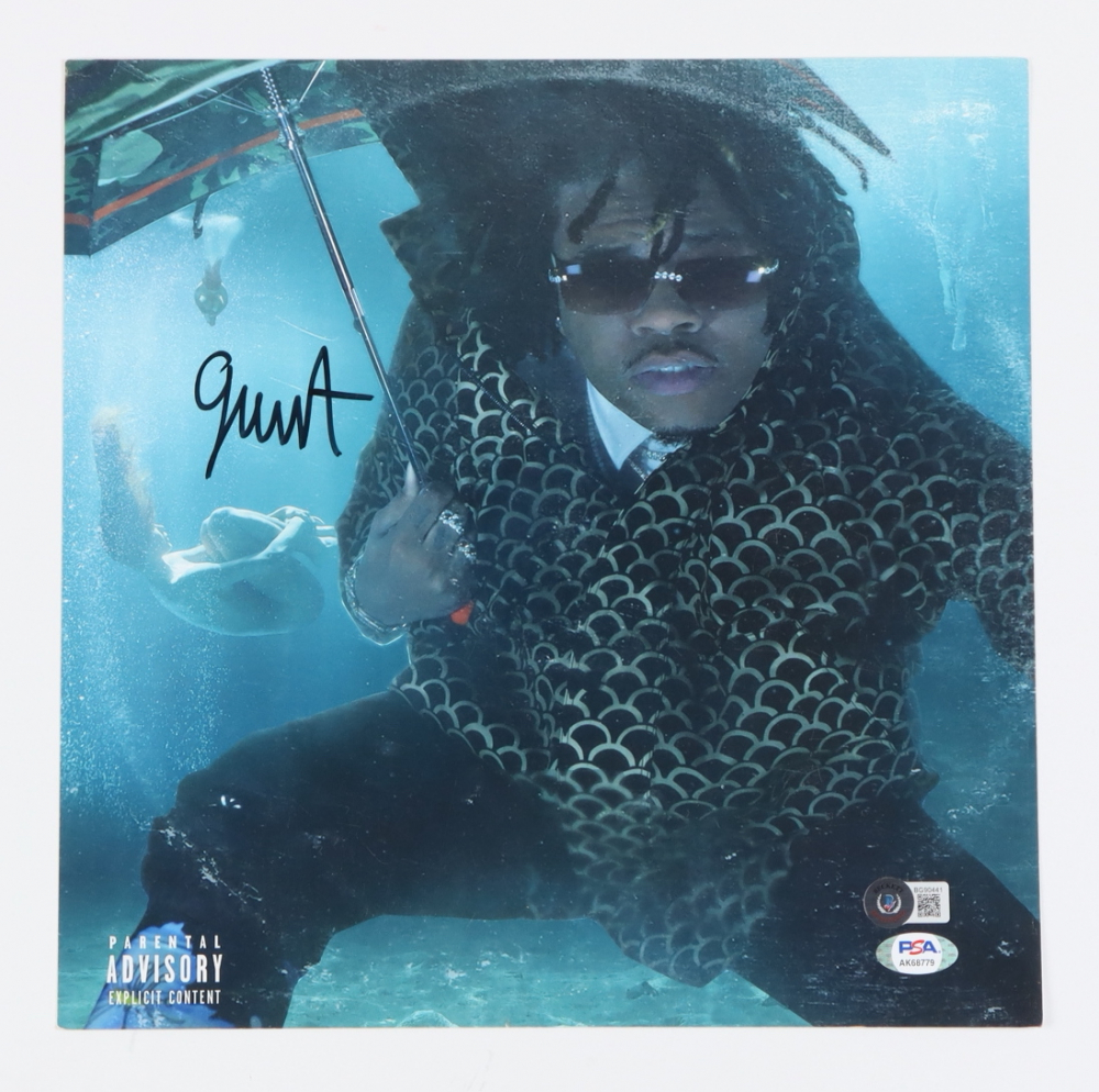 Gunna Signed 12x12 Drip Or Drown 2 Album Cover PSA Beckett 