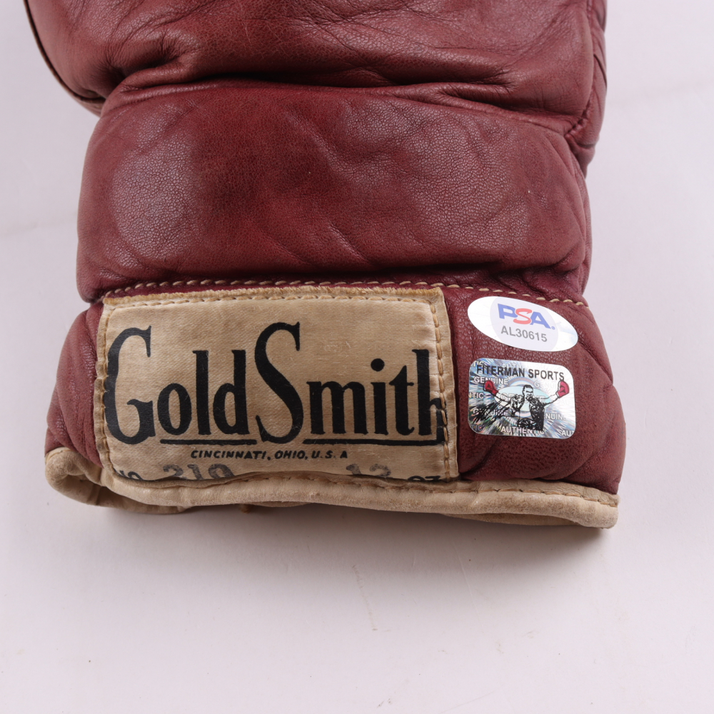 Mike Tyson Signed Vintage Goldsmith Boxing Glove Set (Tyson & PSA