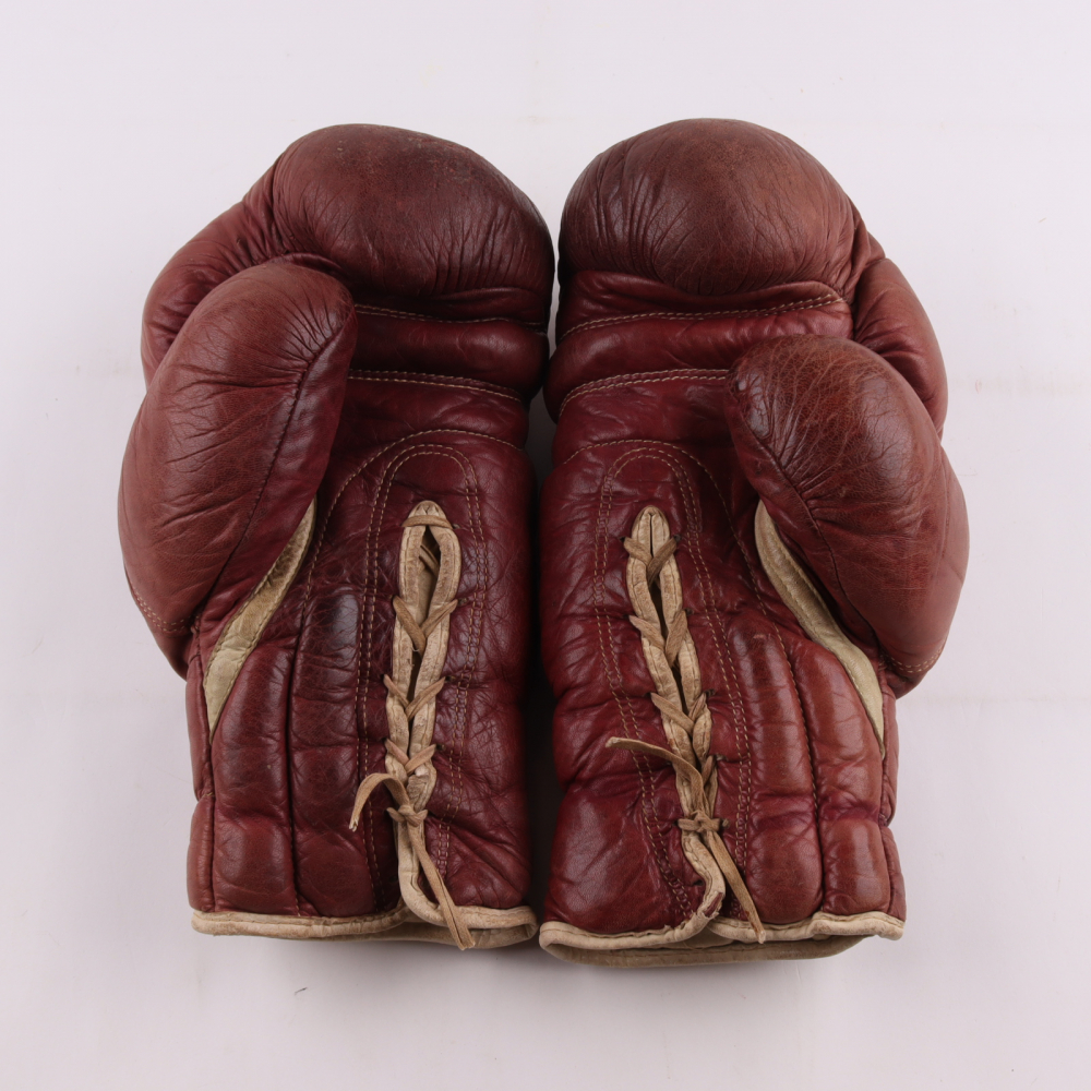 Mike Tyson Signed Vintage Goldsmith Boxing Glove Set (Tyson & PSA