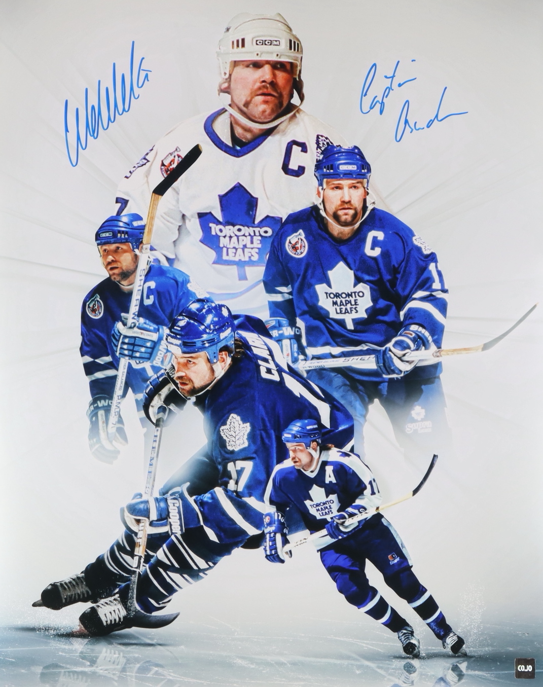 Wendel Clark Signed Maple Leafs 16x20 Photo Inscribed "Captain Clutch" (COJO) at PristineAuction.com Wendel Clark Signed Maple Leafs 16x20 Photo Inscribed "Captain Clutch" (COJO) at PristineAuction.com