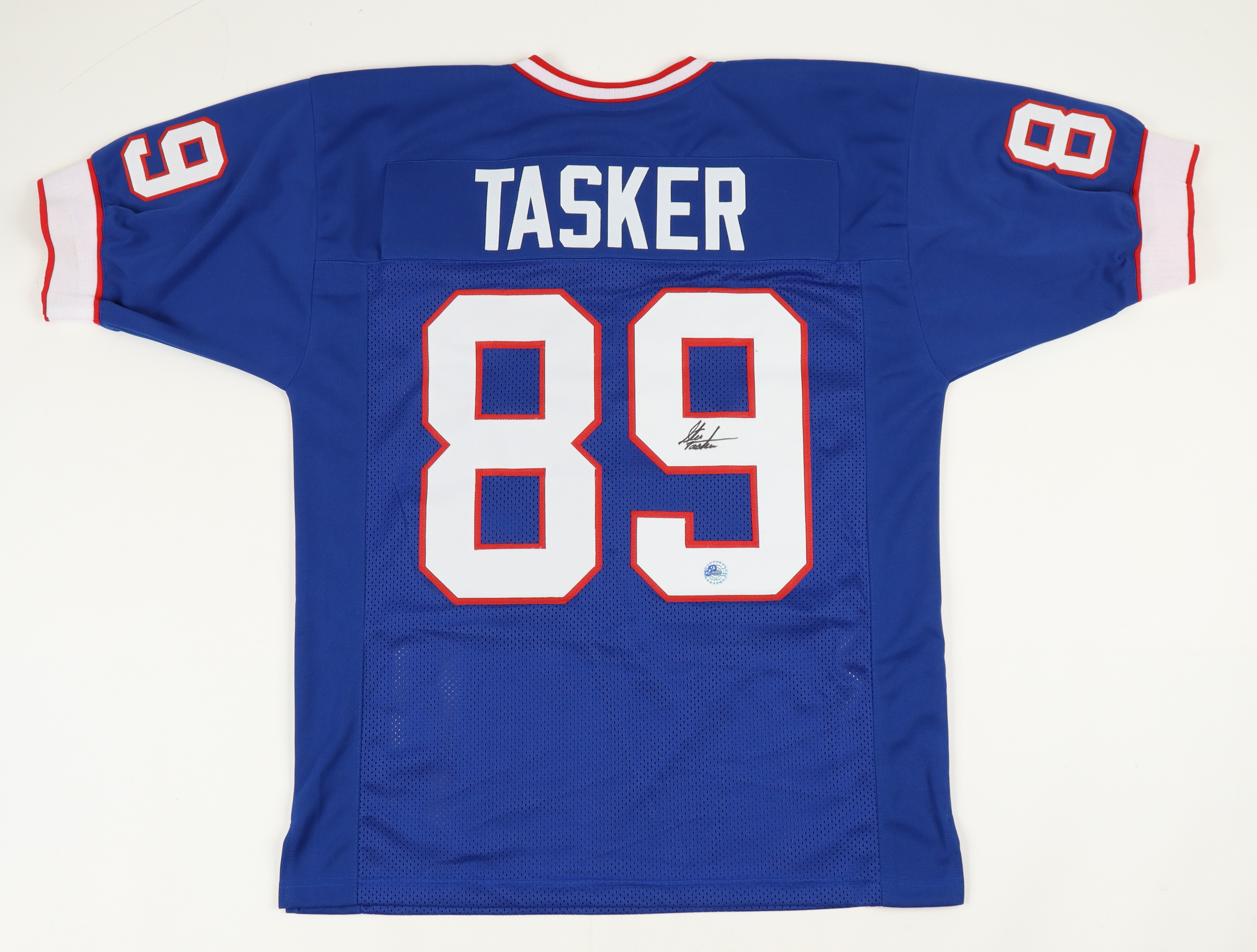 Steve Tasker Signed Jersey (Pro Player) at PristineAuction.com Steve Tasker Signed Jersey (Pro Player) at PristineAuction.com