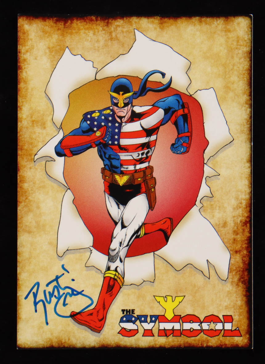 Rusty Gilligan Signed 1996-2017 Rusty Gilligan Event Promos #NNO The Symbol (JSA) at PristineAuction.com Rusty Gilligan Signed 1996-2017 Rusty Gilligan Event Promos #NNO The Symbol (JSA) at PristineAuction.com