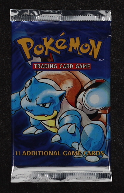 Pokemon Base Set Booster Pack with (11) Cards at PristineAuction.com Pokemon Base Set Booster Pack with (11) Cards at PristineAuction.com