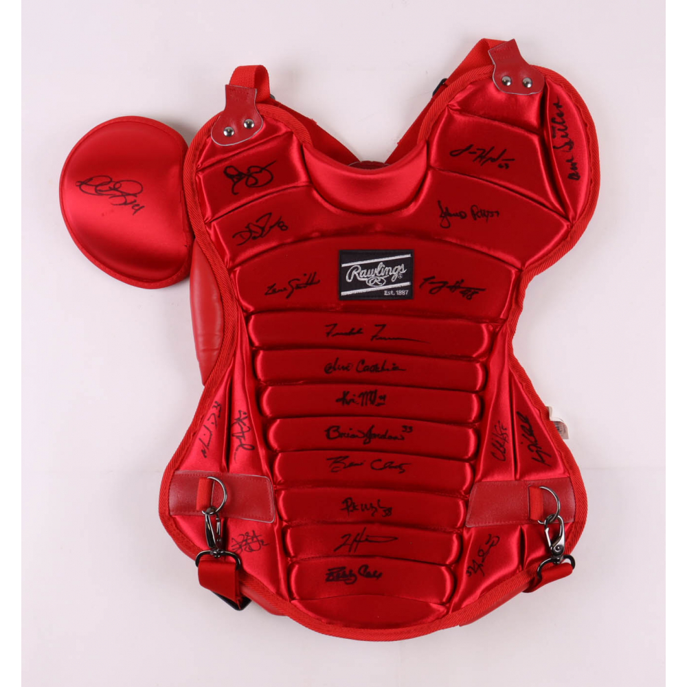 Rawlings Rib Protector Rawlings Chest Protector Team-Signed by (22) with Don Sutton, Bobby Cox ...