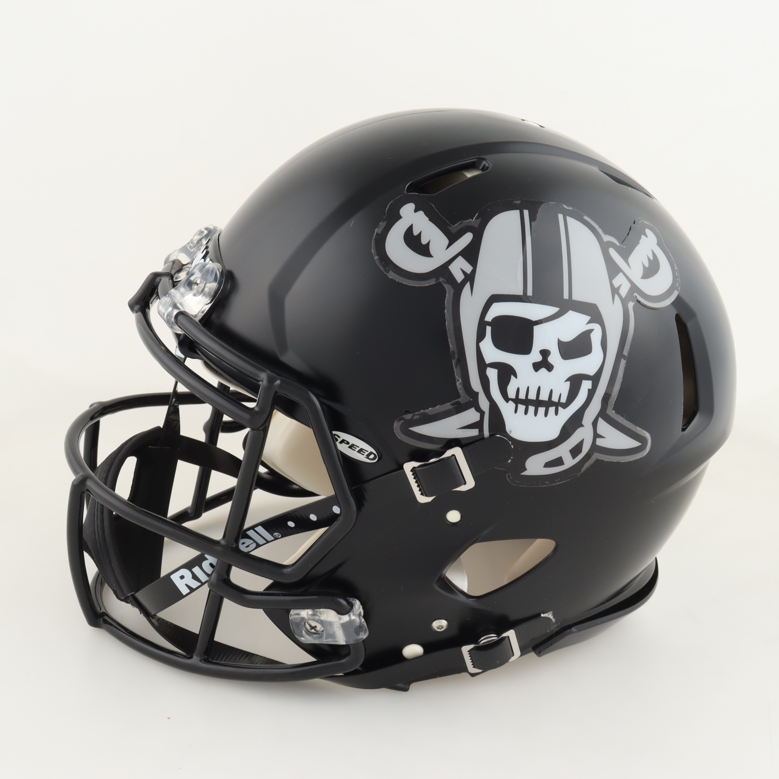 Charles Woodson Signed Raiders Full-Size Authentic On-Field Eclipse Alternate Speed Helmet (JSA) at PristineAuction.com Charles Woodson Signed Raiders Full-Size Authentic On-Field Eclipse Alternate Speed Helmet (JSA) at PristineAuction.com