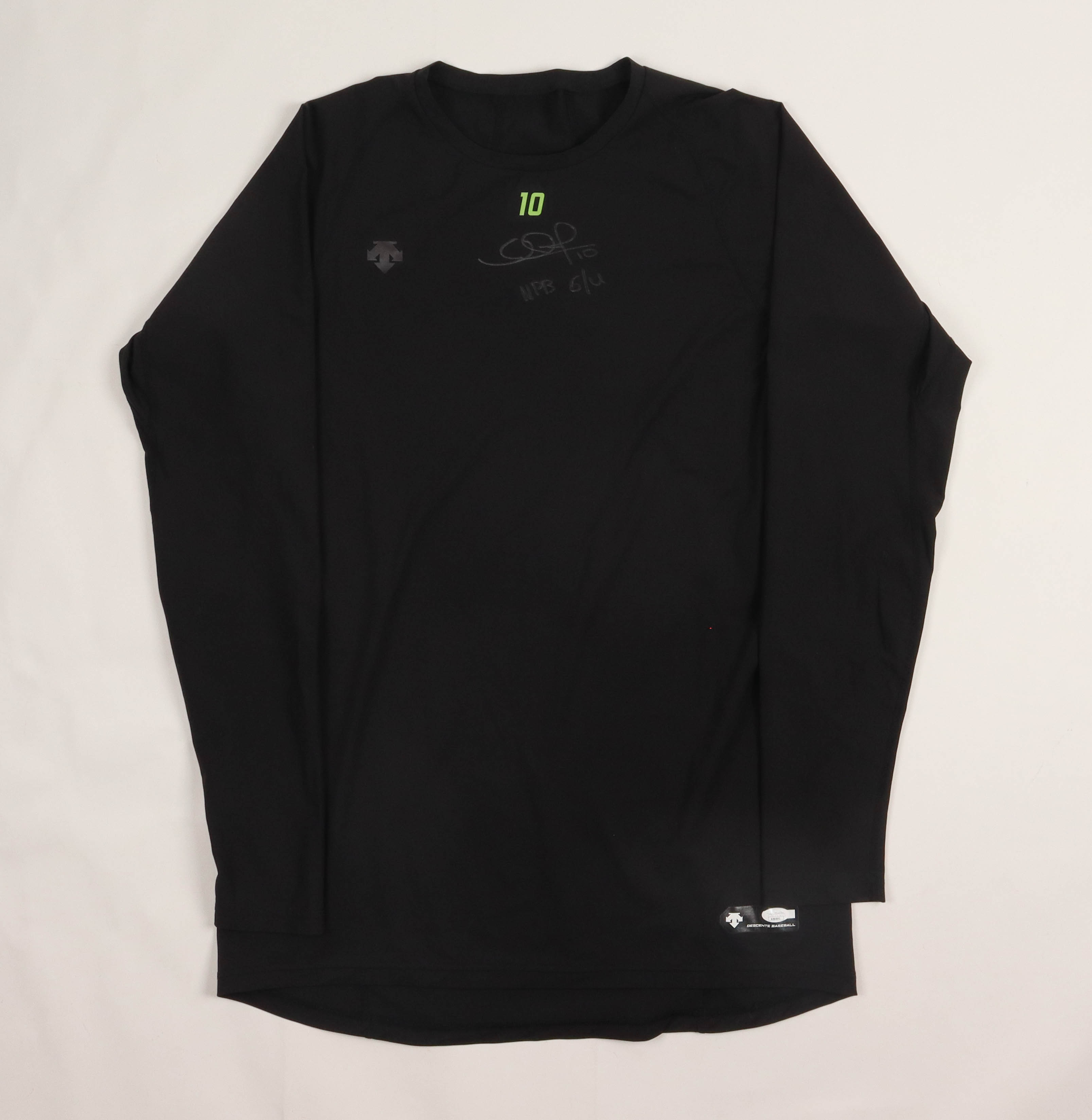 Adam Jones Signed Orix Buffaloes Game-Used Shirt Inscribed "NPB G/U" (JSA) at PristineAuction.com Adam Jones Signed Orix Buffaloes Game-Used Shirt Inscribed "NPB G/U" (JSA) at PristineAuction.com