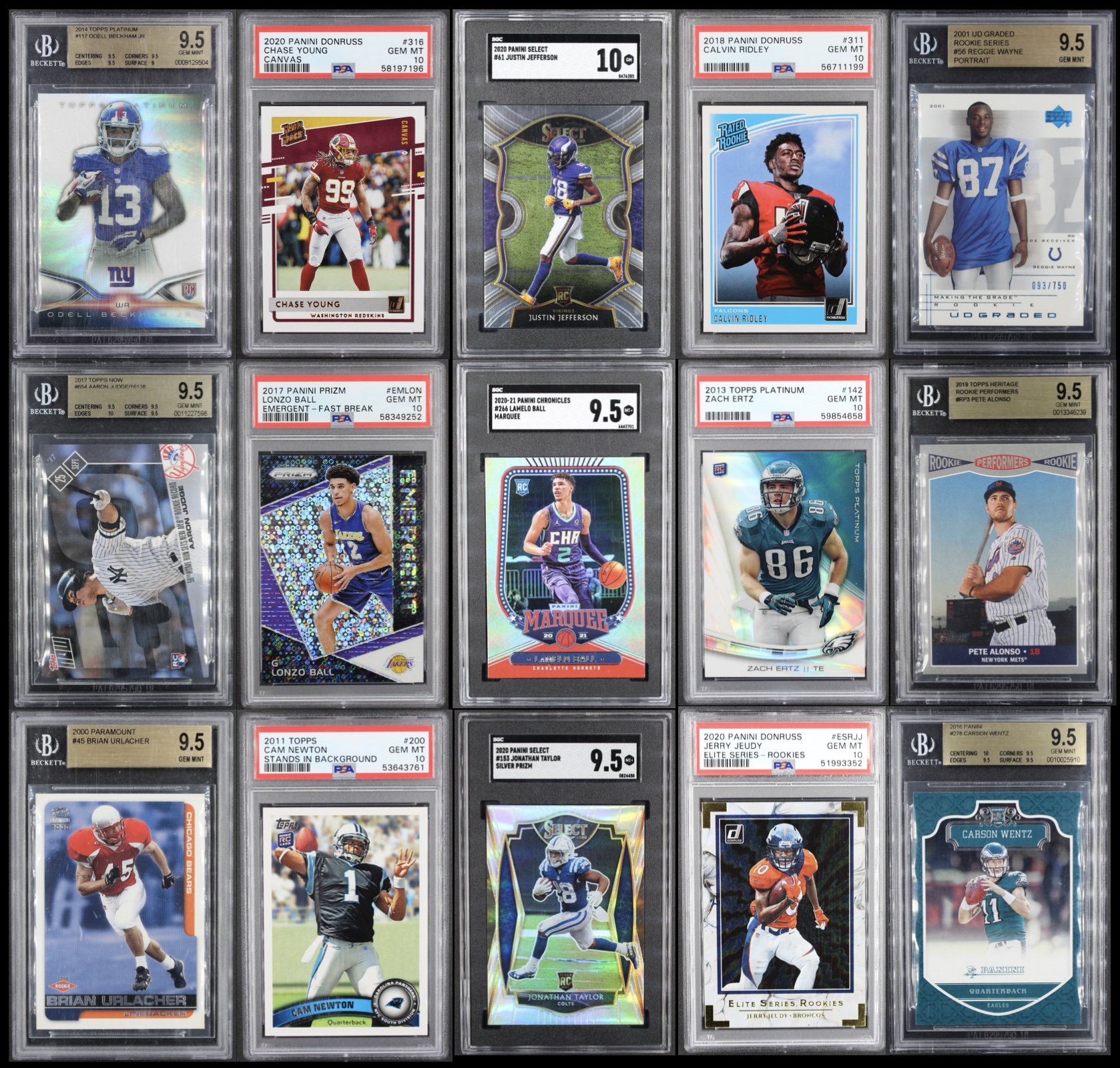 TTC ALL ROOKIE GRADED Mystery Box Series #20 (Limited to 100) at PristineAuction.com TTC ALL ROOKIE GRADED Mystery Box Series #20 (Limited to 100) at PristineAuction.com