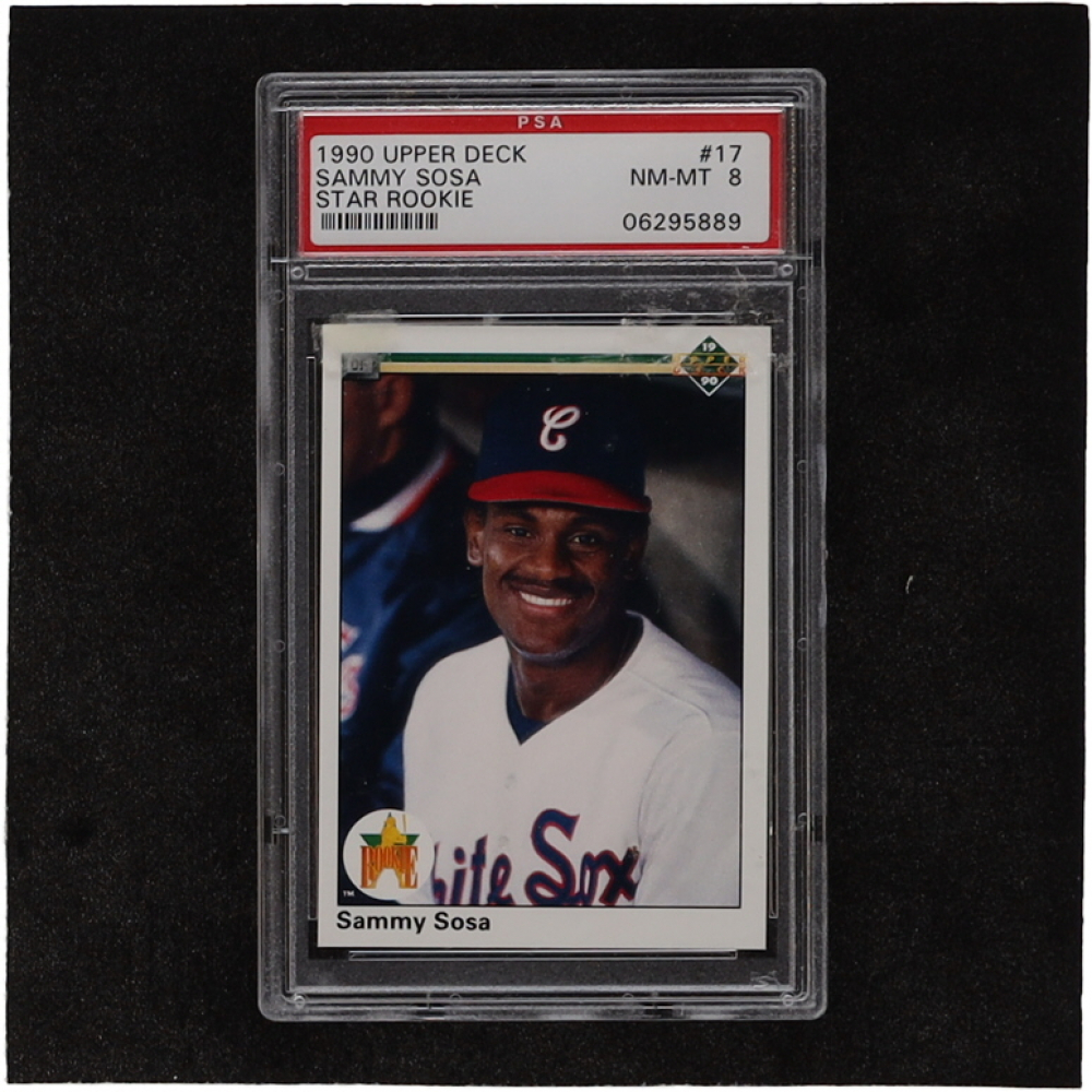Sammy Sosa 1990 Upper Deck #17 RC (PSA 9) | Pristine Auction